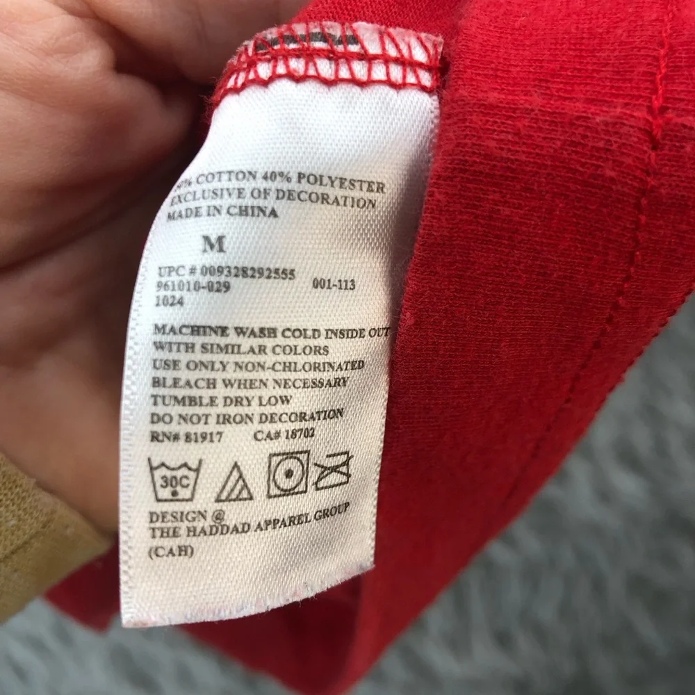 Converse Tshirt All Star Boys Medium Red Spellout Short Sleeve Shirt EUC